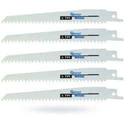 Brzeszczot GEKO G33130 do pił sza.150mm 6TPI 5szt