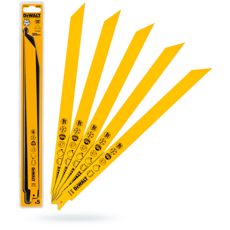 Brzeszczot DEWALT DT2355 305mm 1,8-2,5 5szt