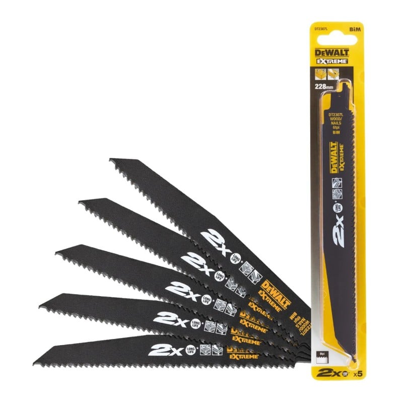 Brzeszczot do pił sza.152mm 4,2 (5SZT) DEWALT