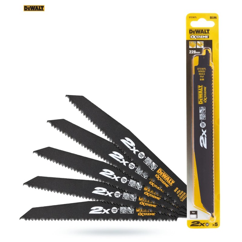 Brzeszczot do pił sza.152mm 4,2 (5SZT) DEWALT