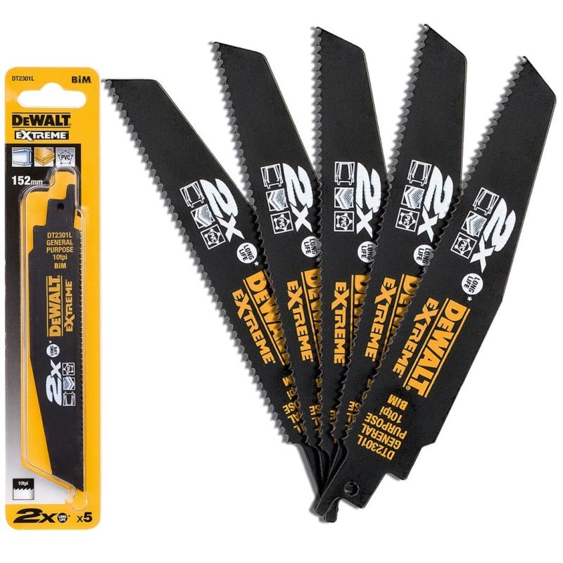 Brzeszczot DeWalt DT2301L 152mm 101TPI pił szablas