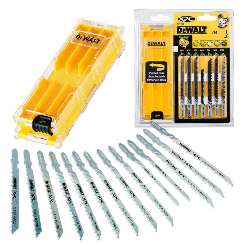 Brzeszczoty DeWalt DT2298 drewno XPC 14szt