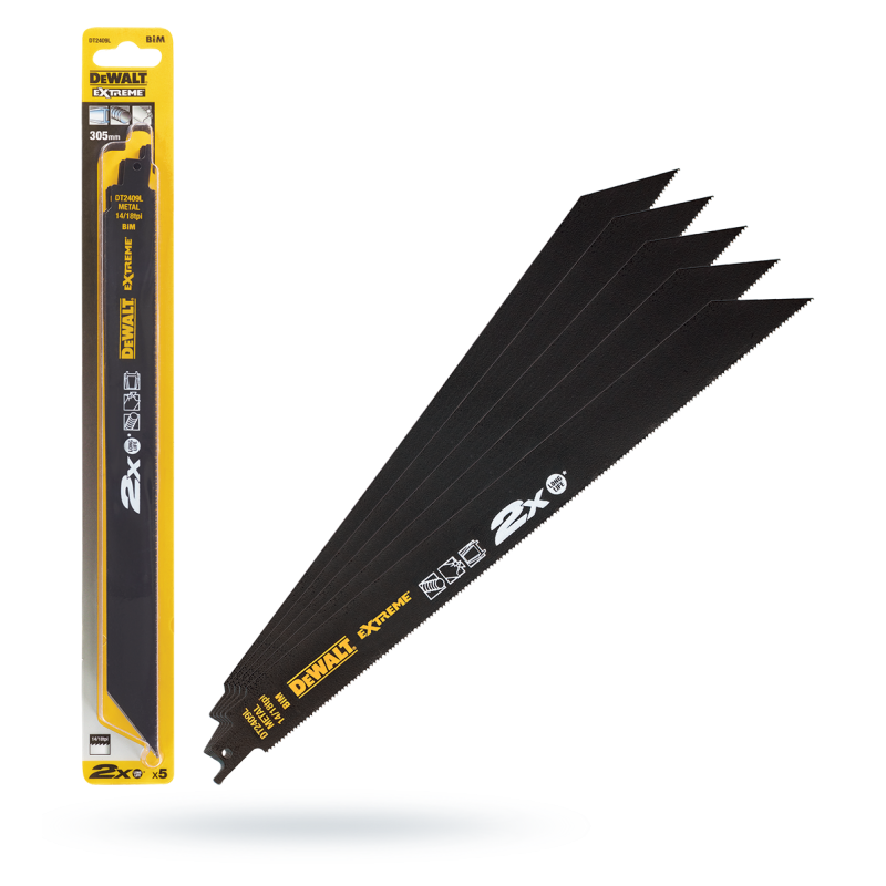Brzeszczot DEWALT DT2409L 305mm 1,4-1,8 5szt