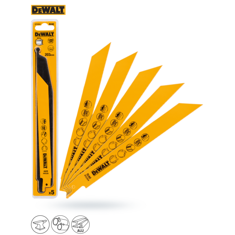 Brzeszczot DEWALT DT2354 203mm 1,4 5szt
