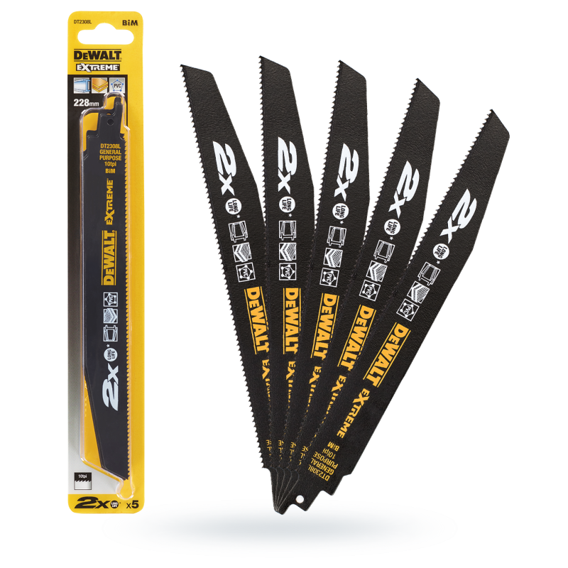 Brzeszczot do pił sza.228mm 2,5 (5SZT) DEWALT