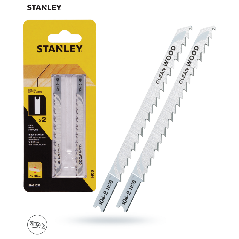 Brze.B&D 4,0-100 UHCS do drewna STANLEY 2szt