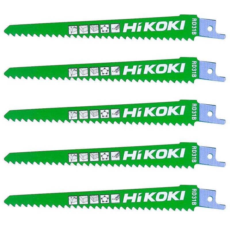 Brzeszczoty do pił szablastych 5 szt HIKOKI 752025