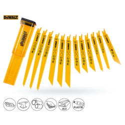 Brzeszczot DEWALT DT2445 do piły szablastej 12szt