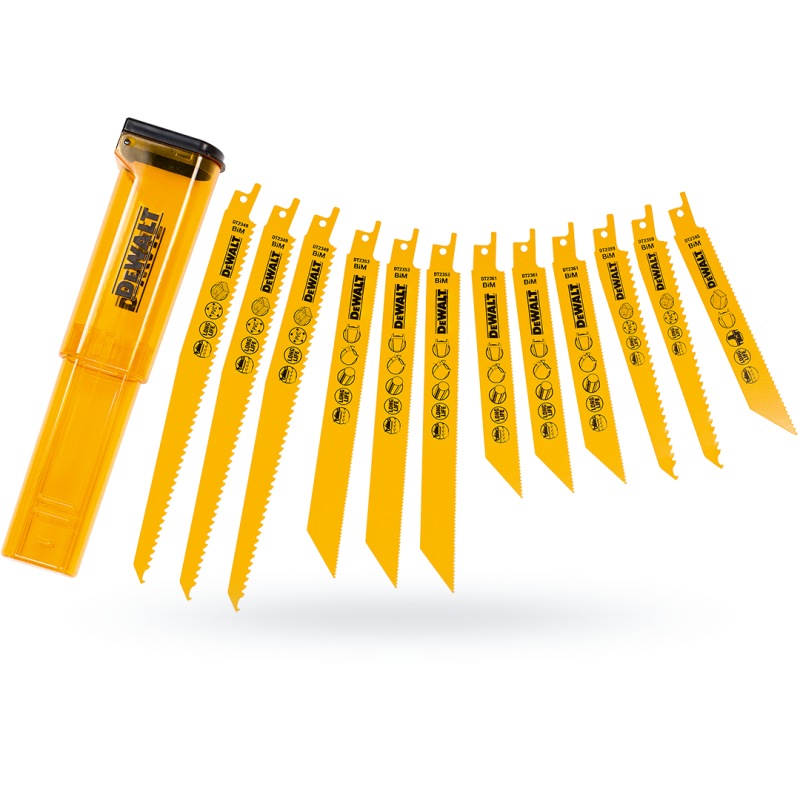 Brzeszczot DEWALT DT2445 do piły szablastej 12szt