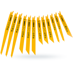 Brzeszczot DEWALT DT2445 do piły szablastej 12szt