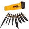Brzeszczoty do piły szablastej 8szt DeWALT DT99551