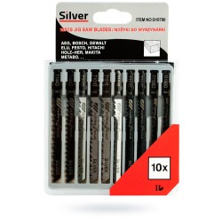 Brzeszczoty do wyrzynarki kpl 10szt SILVER S10790