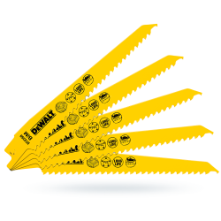 Brzeszczot DEWALT DT2359 152mm 3,6-5,1 5szt