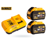 Zestaw DEWALT DCB118X2 ładowarka+ 2 aku 9Ah DCB547