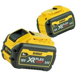 Zestaw ładowarka + akumulatory 9Ah DeWALT DCB118X3