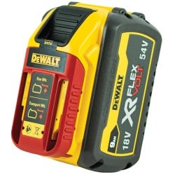 Zestaw ładowarka + akumulatory 9Ah DeWALT DCB118X3