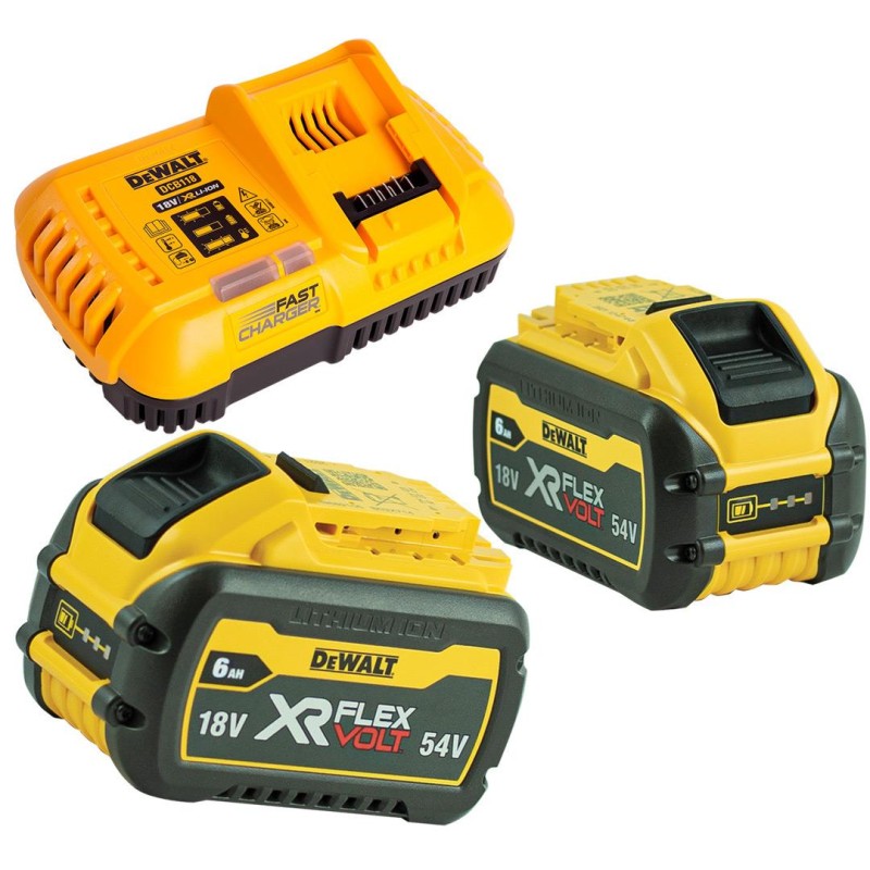 Zestaw DEWALT DCB118T2 ładowarka+2aku 6Ah DCB546