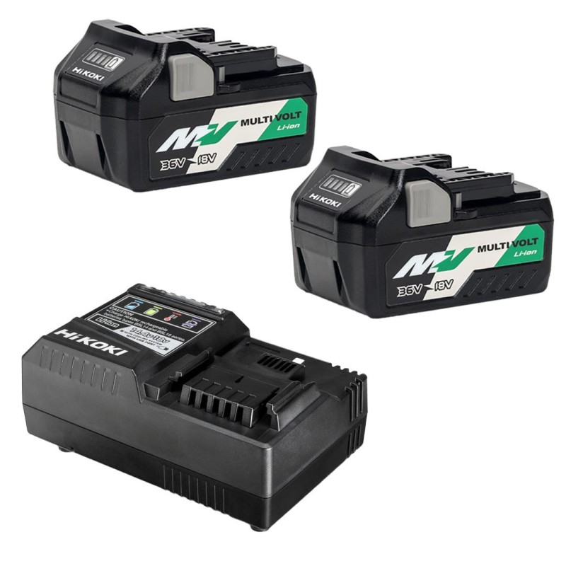 Akumulatorowa wiertarko-wkrętarka udarowa HiKOKI DV18DC WRZ, 140 Nm 30000 ud./min.