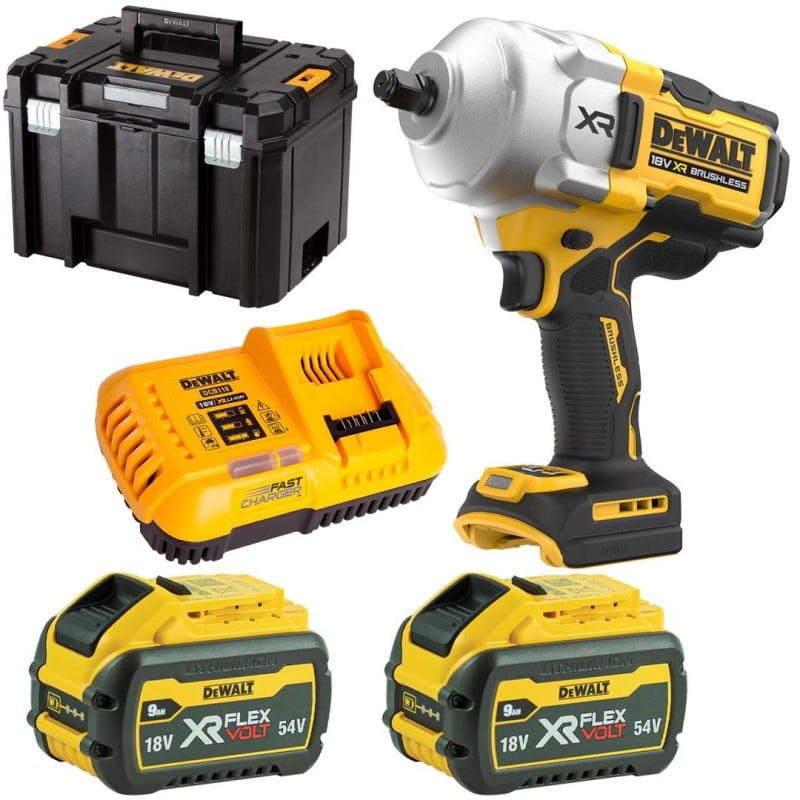 Klucz udarowy 18V 1/2'' 2x9Ah DeWALT DCF961X2