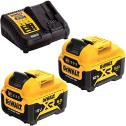 Klucz udarowy 12V 340Nm 1/2' 2x5Ah DeWALT DCF901P2