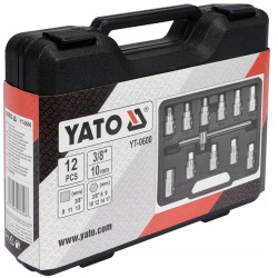 Zestaw kluczy do korków YATO YT-0600 3/8" 12 sztuk