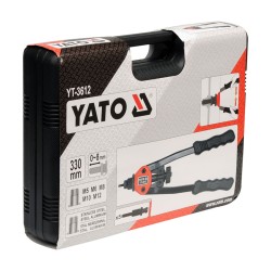 Nitownica ręczna do nitonakrętek M5-M12 YATO YT-3612 330mm walizka