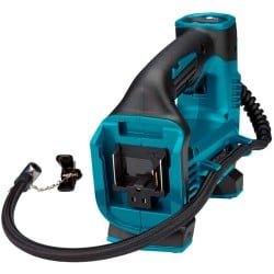 Akumulatorowy minikompresor 18V LXT 12l/min, 8.3 bar Makita DMP180Z + zestaw zasilający 1x3Ah 18V, ładowarka