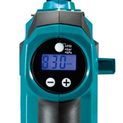 Akumulatorowy minikompresor 18V LXT 12l/min, 8.3 bar Makita DMP180Z + zestaw zasilający 1x3Ah 18V, ładowarka