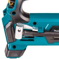 Akumulatorowy minikompresor 18V LXT 12l/min, 8.3 bar Makita DMP180Z + zestaw zasilający 1x5Ah 18V, ładowarka
