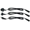 Kompresor samochodowy DeWALT DCC018N 11bar zasilany na 3 sposoby + zasilacz DeWALT N557515 230V z przewodem do kompresora
