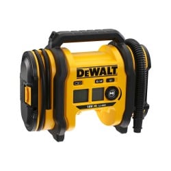 Kompresor samochodowy DeWALT DCC018N 11 bar zasilany na 3 sposoby + akumulator Li-Ion XR 18V 5Ah