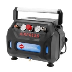 Kompresor przenośny, tłokowy, bezolejowy Airpress 36943 8 bar 1,5 KM / 1,1 kW 6l