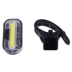 Komplet lamp rowerowych Verso 140884 15 LED Chips przód, tył, baterie