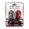 Zestaw lampek rowerowych Verso 140867 3 tryby LED AAA