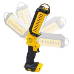 Latarka akumulatorowa DeWALT DCL050 LED 18V XR 250/450lm przegubowa BODY