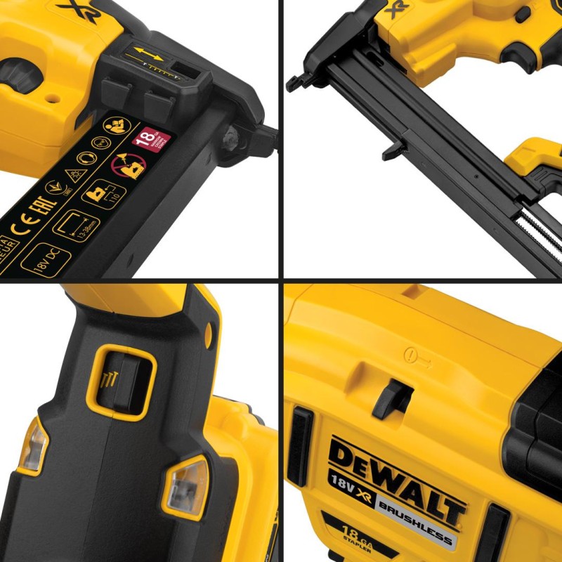 Zszywacz akumulatorowy DeWALT DCN681N XR 18V BL 18Ga BODY karton