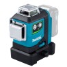 Laser krzyżowy Makita SK700GD 12Vmax 360° zielony IP54 35m, torba