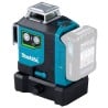 Laser krzyżowy Makita SK700GD 12Vmax 360° zielony IP54 35m, torba