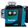 Laser krzyżowy Makita SK700GD 12Vmax 360° zielony IP54 35m, torba