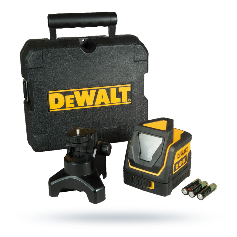 Laser krzyżowy DEWALT DW0811 360° linia pionowa