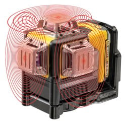Laser krzyżowy DEWALT DCE089D1R 10,8V czerwony