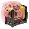 Laser krzyżowy DEWALT DCE089D1R 10,8V czerwony