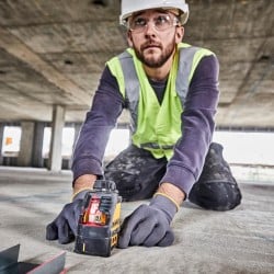 Laser krzyżowy DEWALT DW088KD+ detektor DE0892