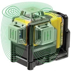 Laser krzyżowy DCE089D1G + statyw Dewalt DE0881T