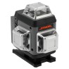 Samopoziomujący laser STHOR 18007 4D zielony 16 linii 25m ±3mm akumulatorowy