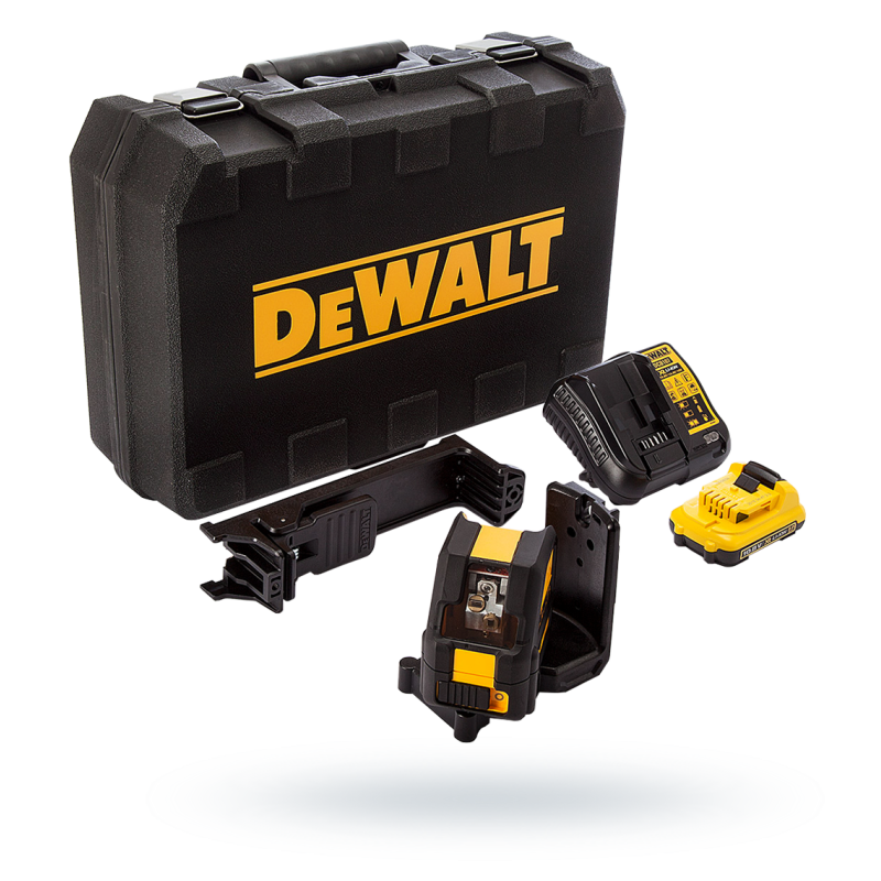 Laser krzyżowy DEWALT DCE088D1G-QW 10,8V zielony