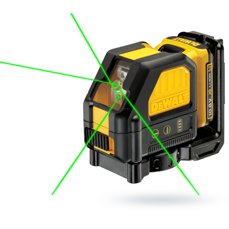 Laser krzyżowy DEWALT DCE088D1G-QW 10,8V zielony