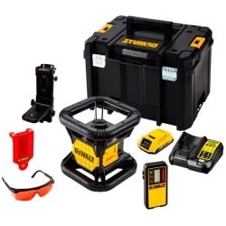 Laser obrotowy DEWALT DCE074D1R 18V czerwony