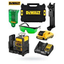 Laser liniowy 10,8V 2 wiązki DEWALT DCE0811D1G-QW