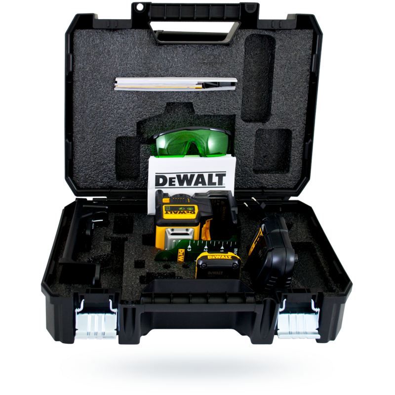Laser liniowy 10,8V 2 wiązki DEWALT DCE0811D1G-QW